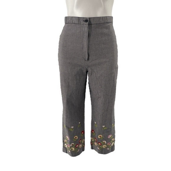 VINTAGE Larry Levine Sport Stretch matching pant suit - blouse / pants sz 8 - Picture 11 of 12